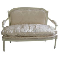 Louis XVI Style Settee Attributed to Maison Jansen