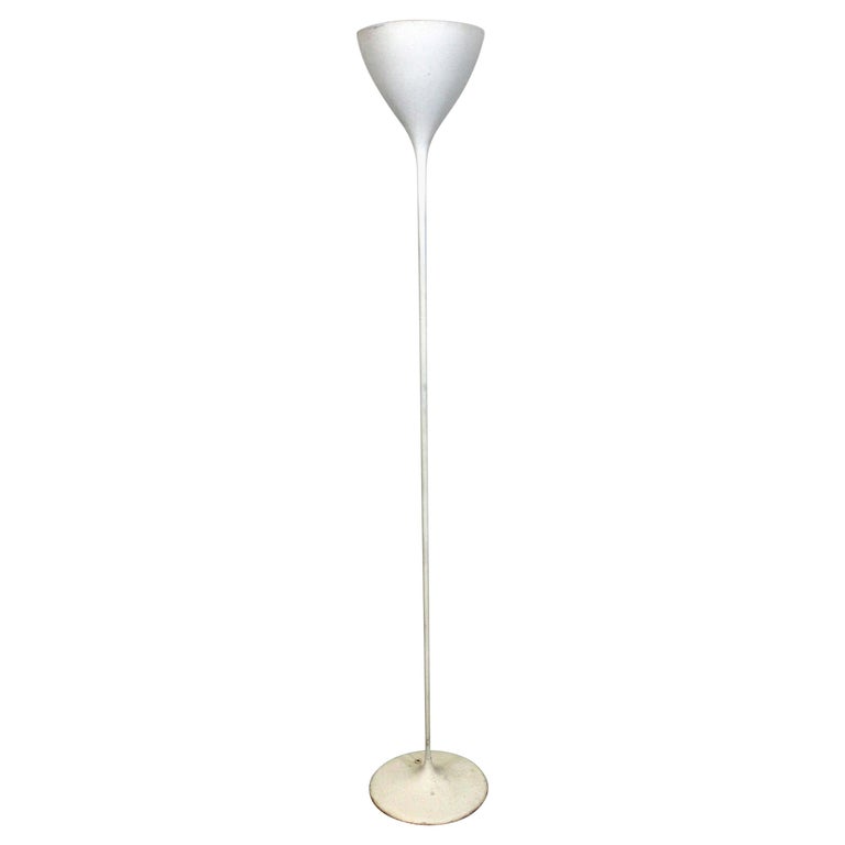Mid Century Modern Max Bill B A G, Tulip Shaped Floor Lamps