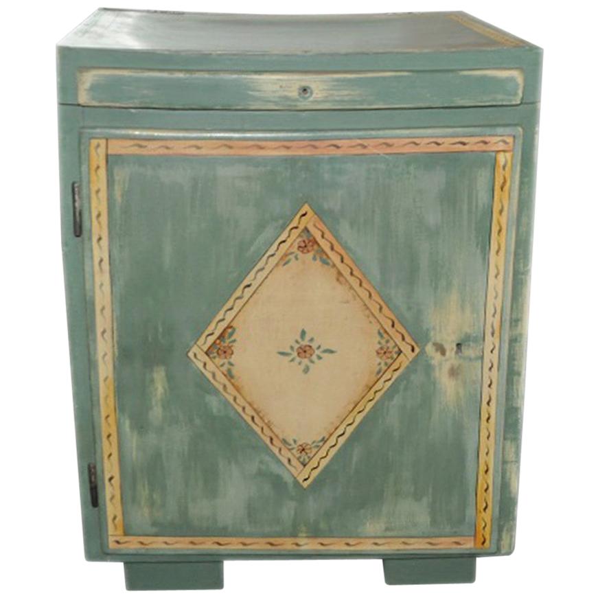 1920s Antique Hand painted Washstand