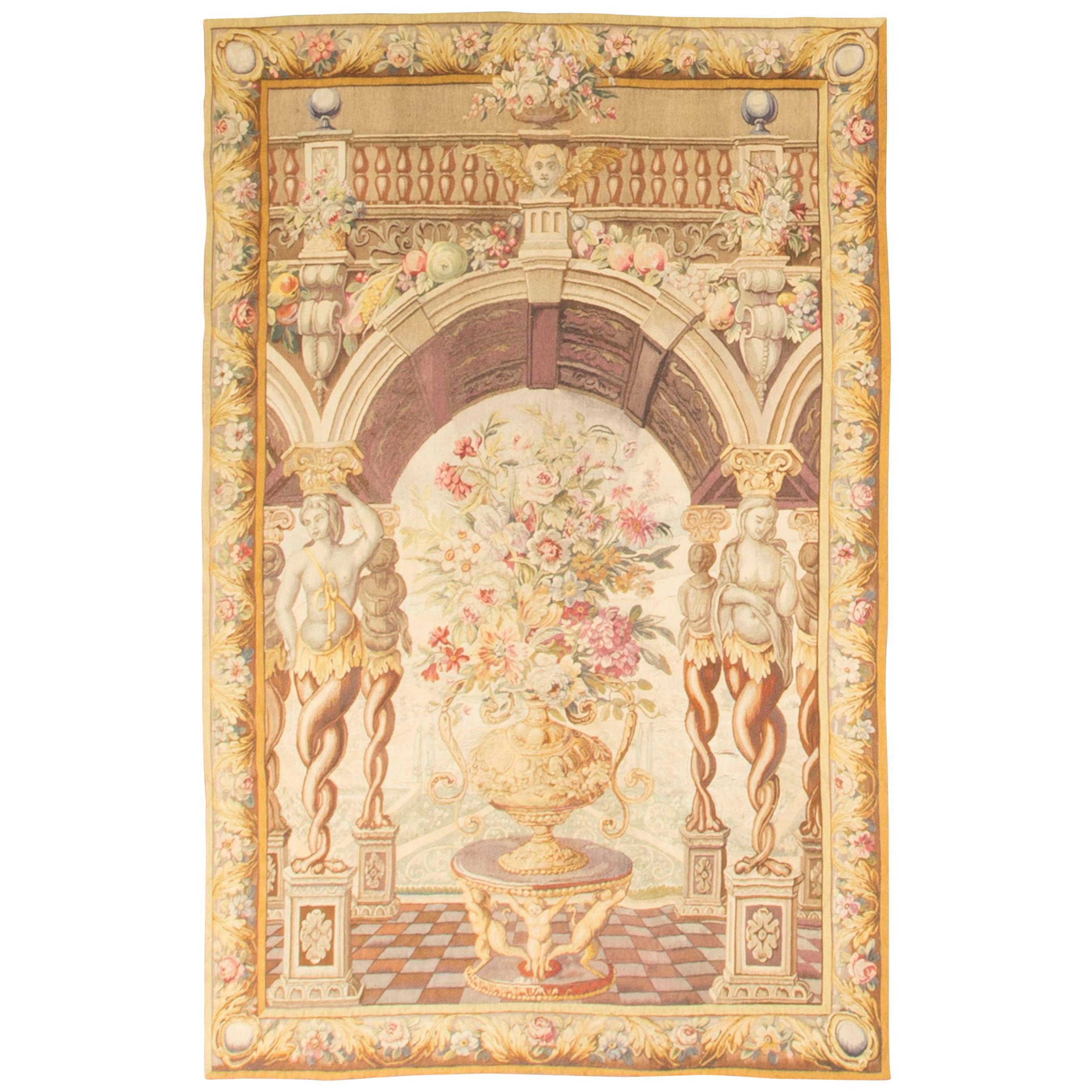 French, Late 19th Century, Tapestry 5'3 x 8'6