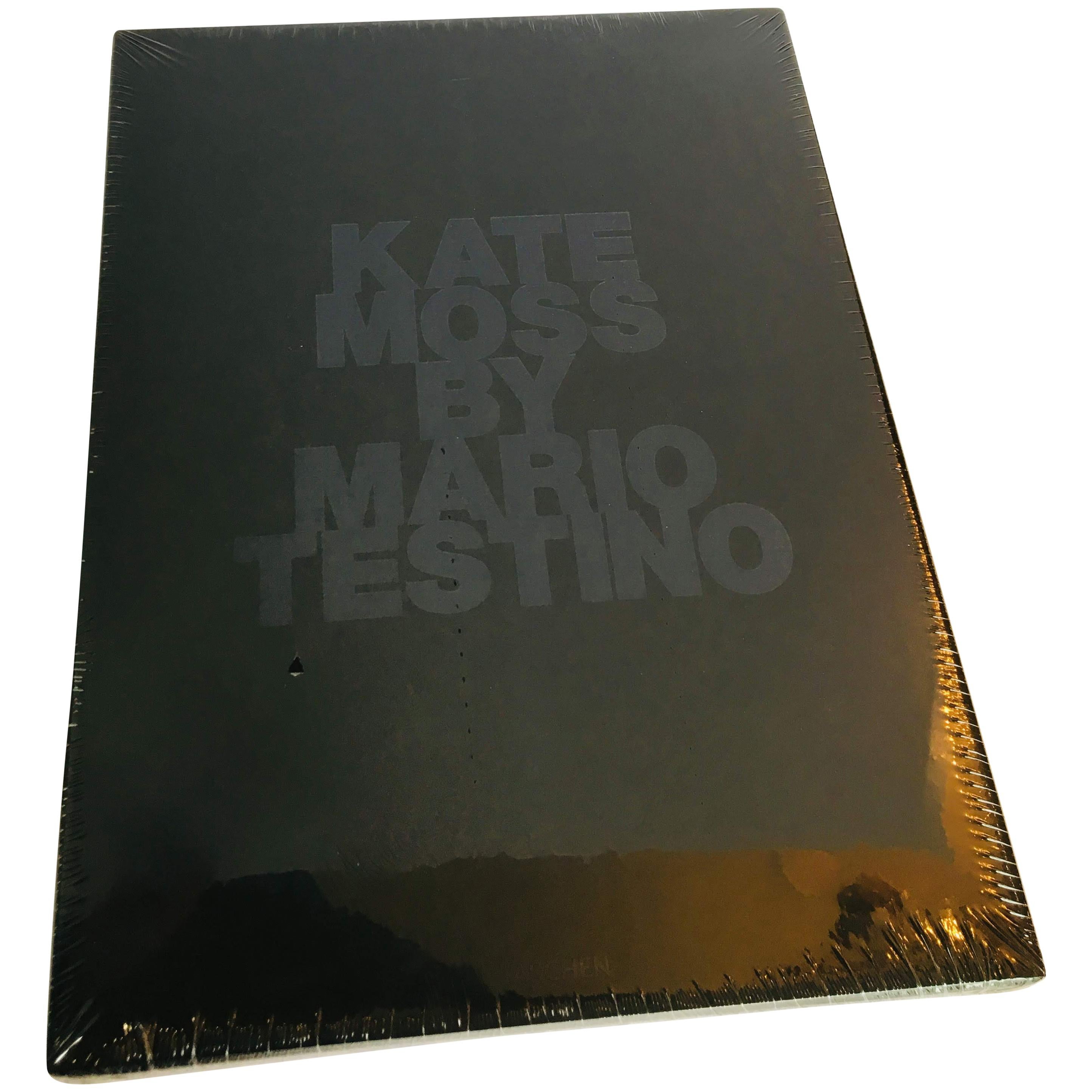 Kate Moss by Mario Testino Giant Hardcover, Signed