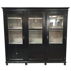 Used Black European Hutch