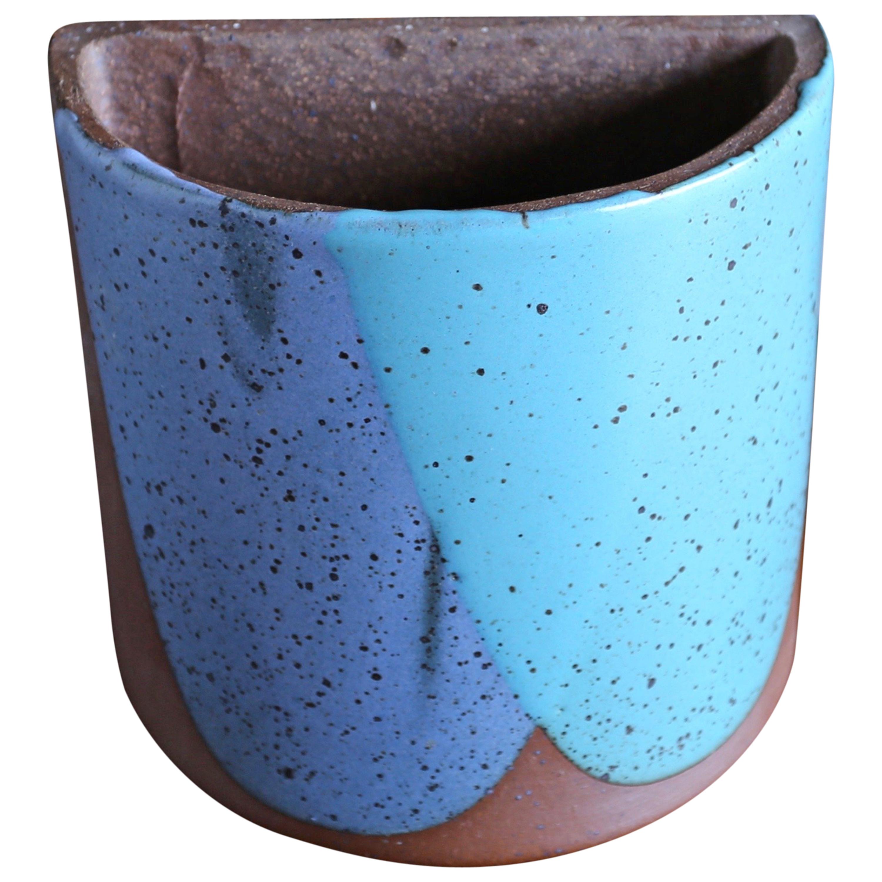 Rare David Cressy "Flame Glaze" Planter for Architectural Pottery