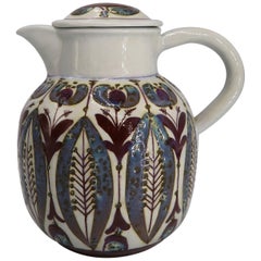 Royal Copenhagen Aluminia Faience Pitcher by Berte Jessen, 1960s