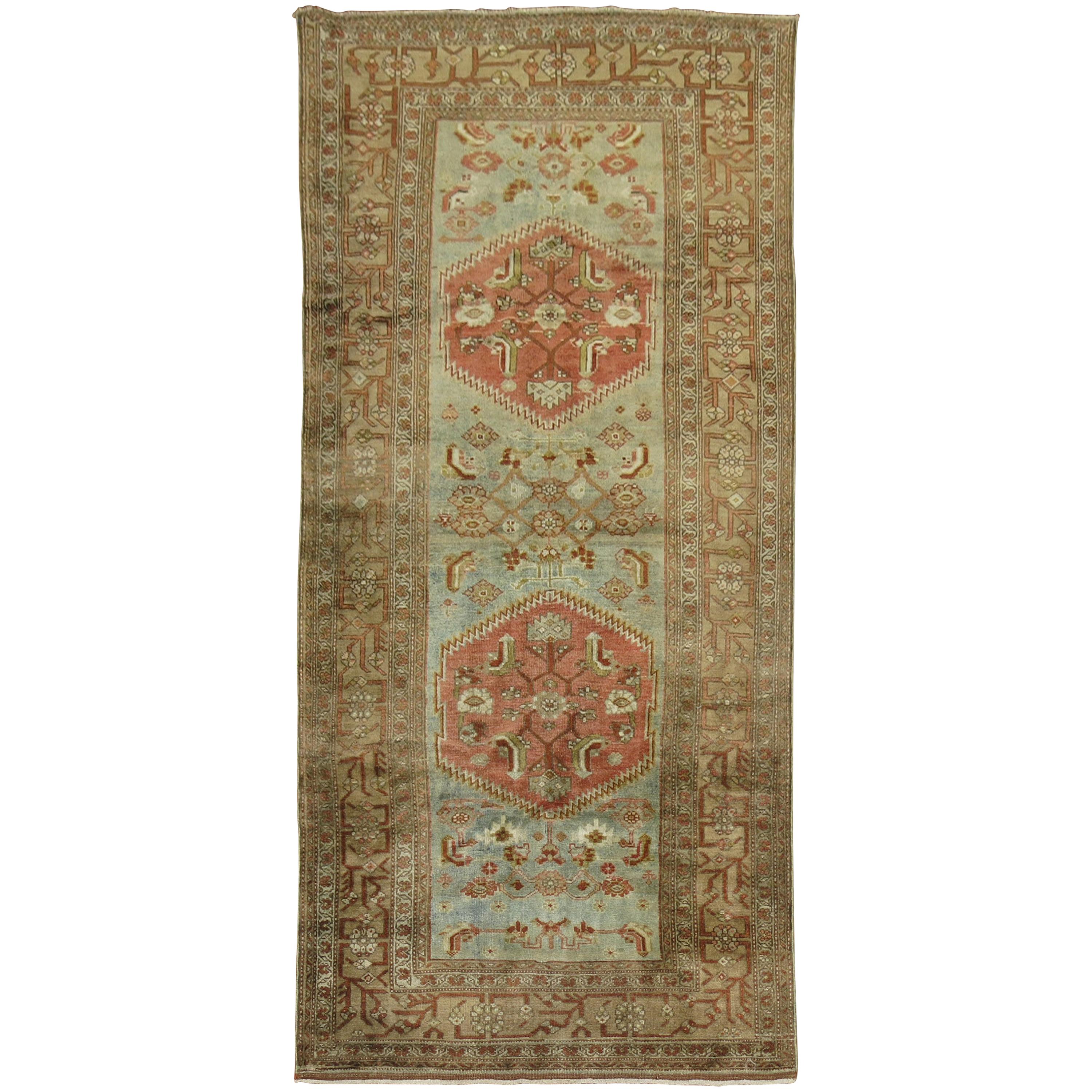 Antique Persian Malayer Intermediate Runner