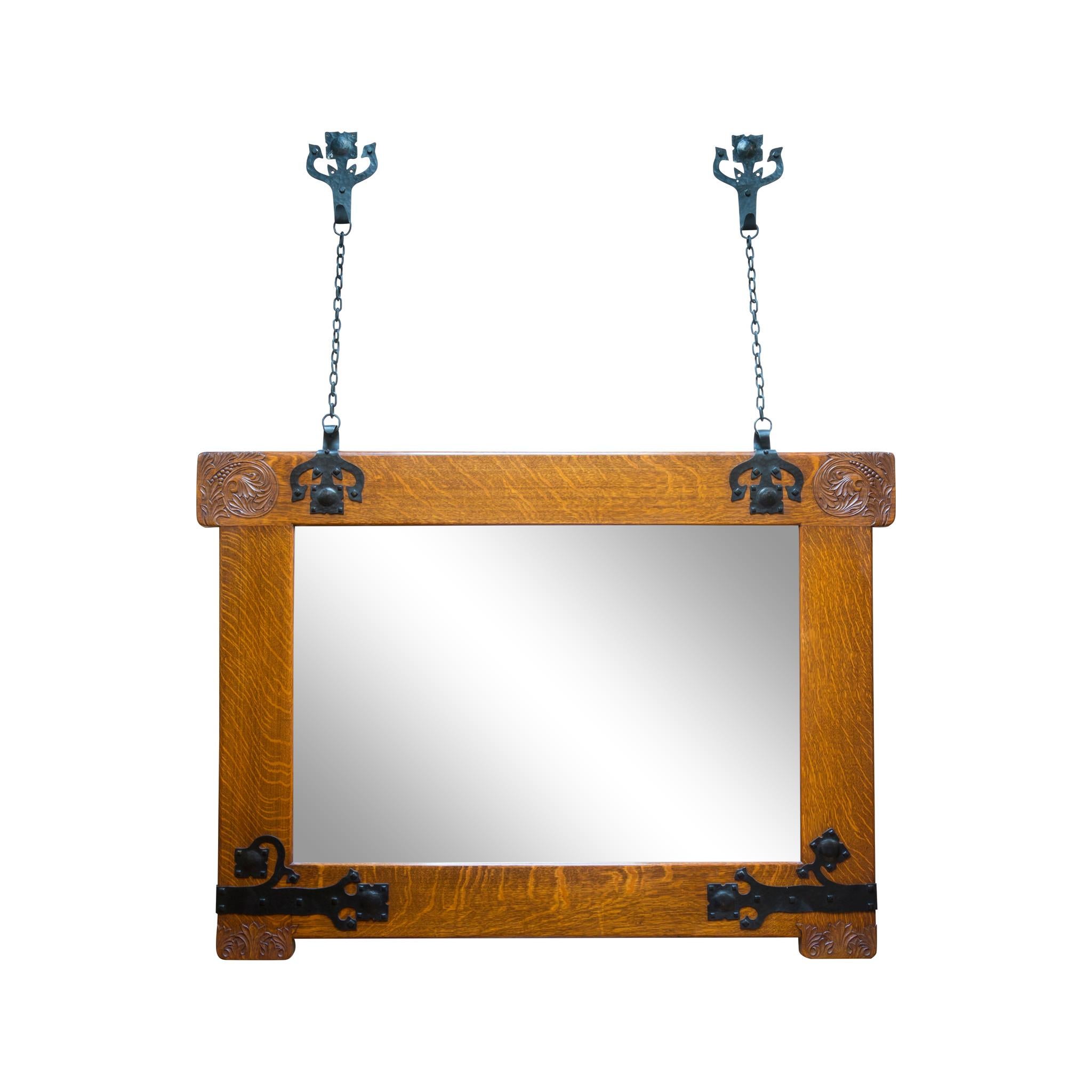 Arts and Crafts Mirror by Liberty and Co. at 1stdibs
