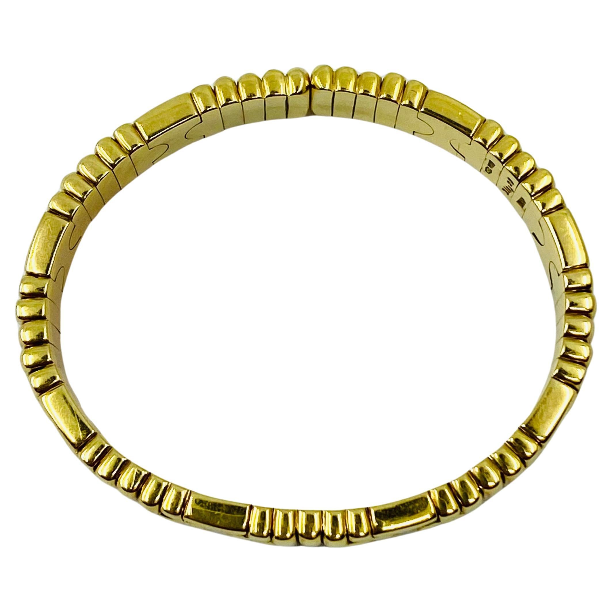 Women's Bulgari Gold Parentesi Bangle Bracelet