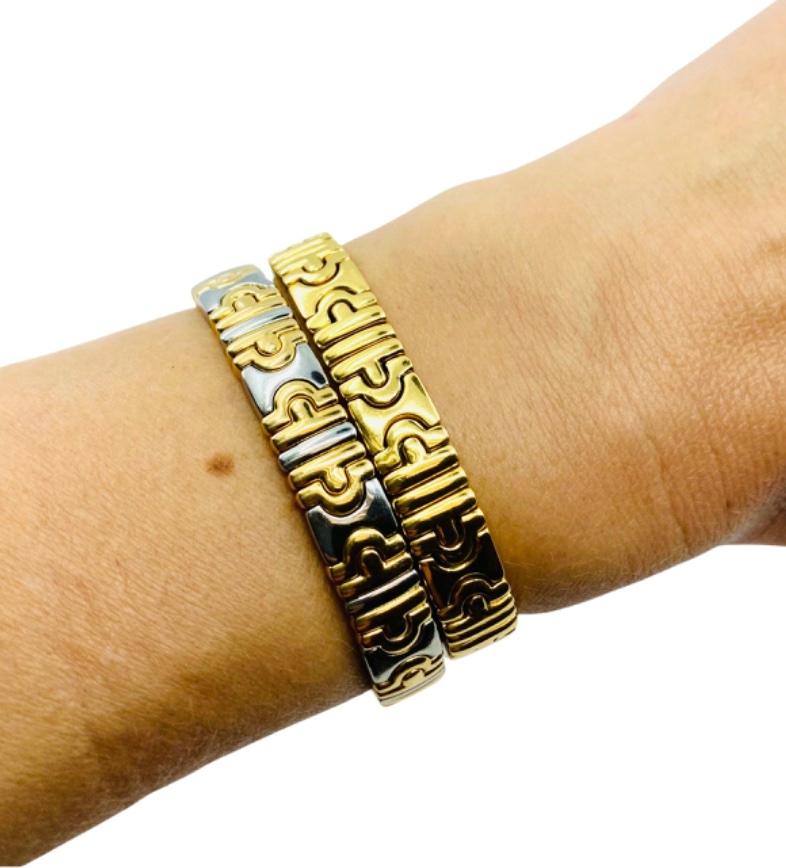 Bulgari Gold Parentesi Bangle Bracelet 3