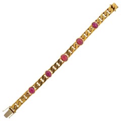 Bulgari Gold Pink Tourmaline Bracelet