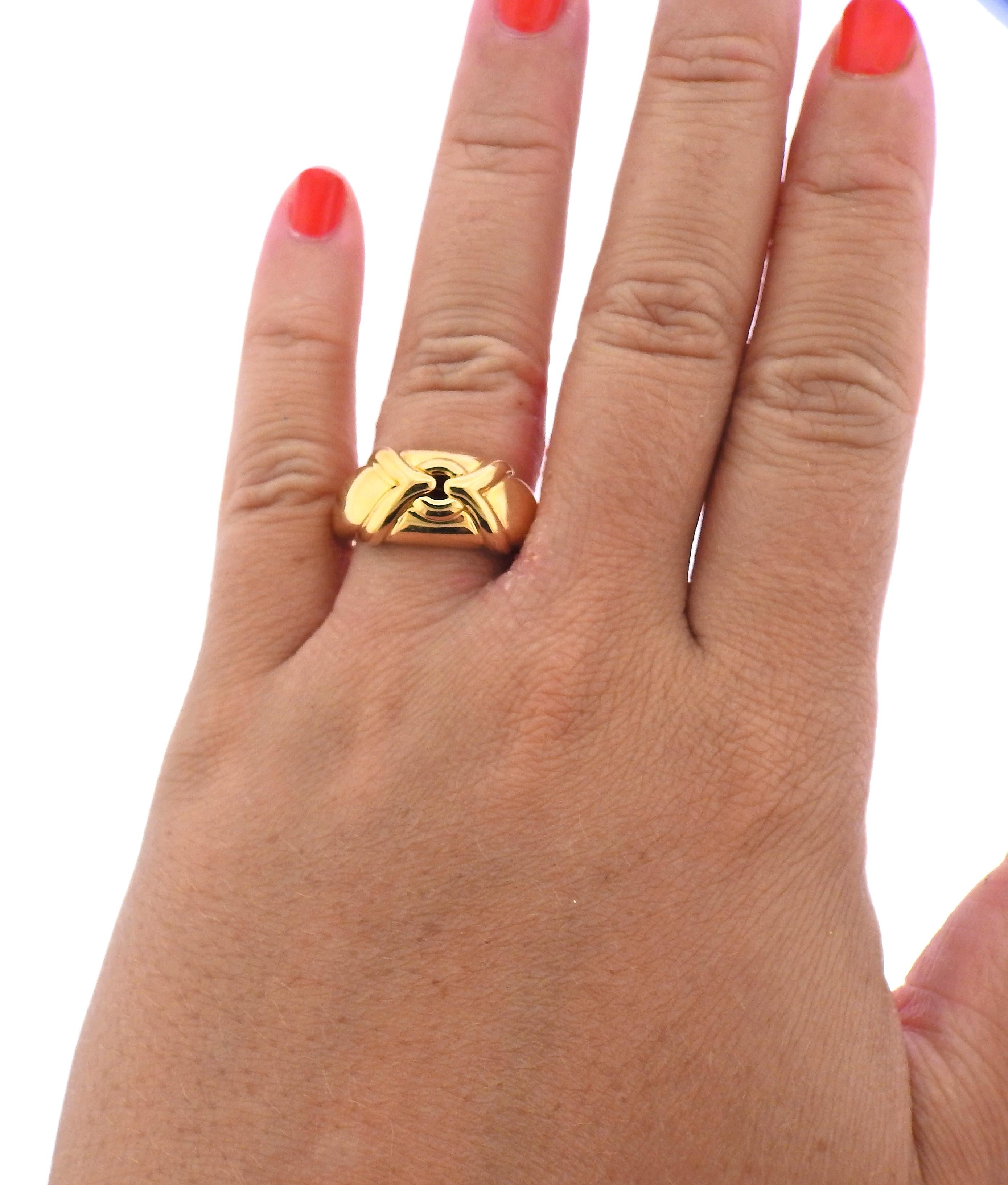 Women's Bulgari Gold Ring For Sale
