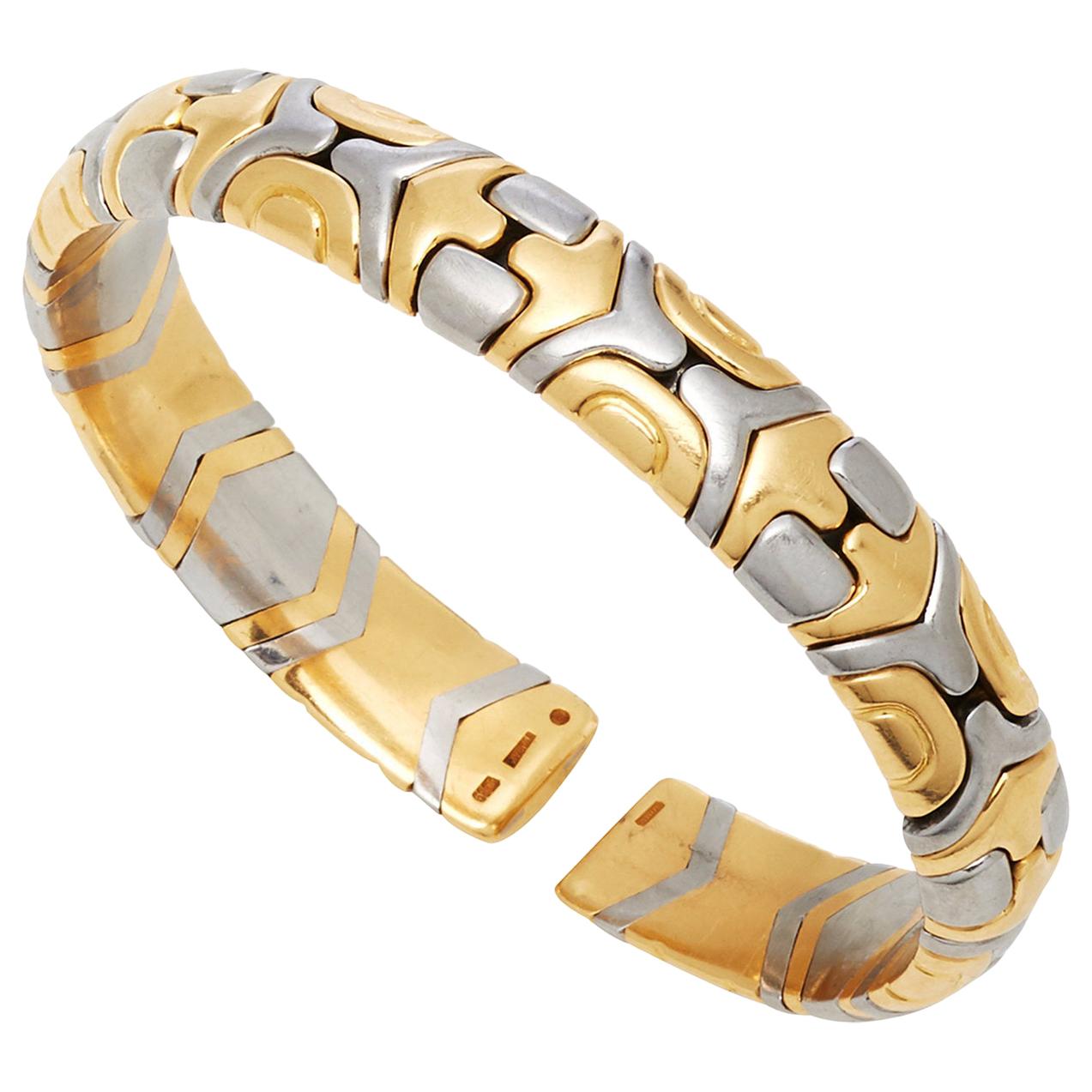 bulgari gold and steel