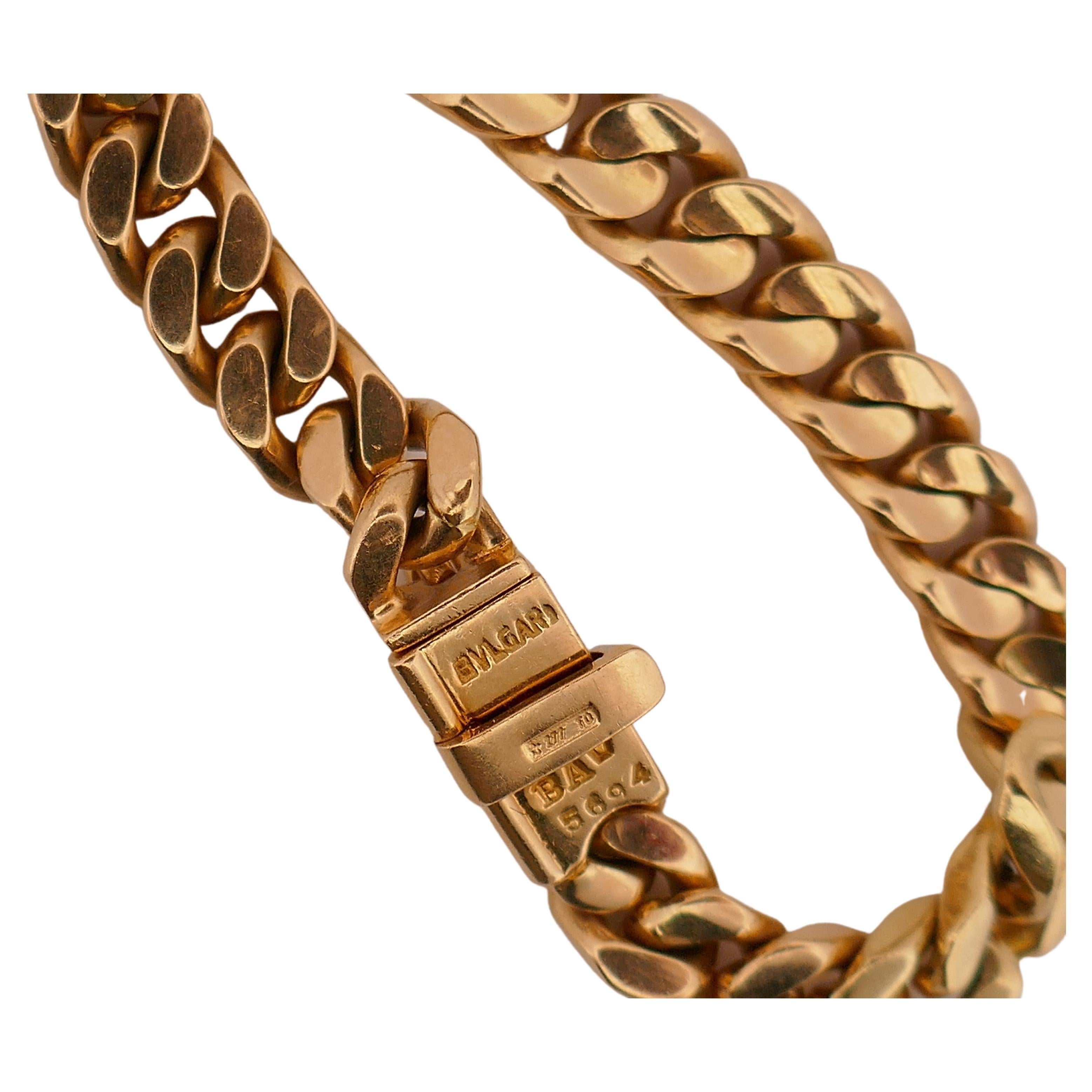 Mixed Cut Bulgari Gold Tourmaline Sapphire Necklace