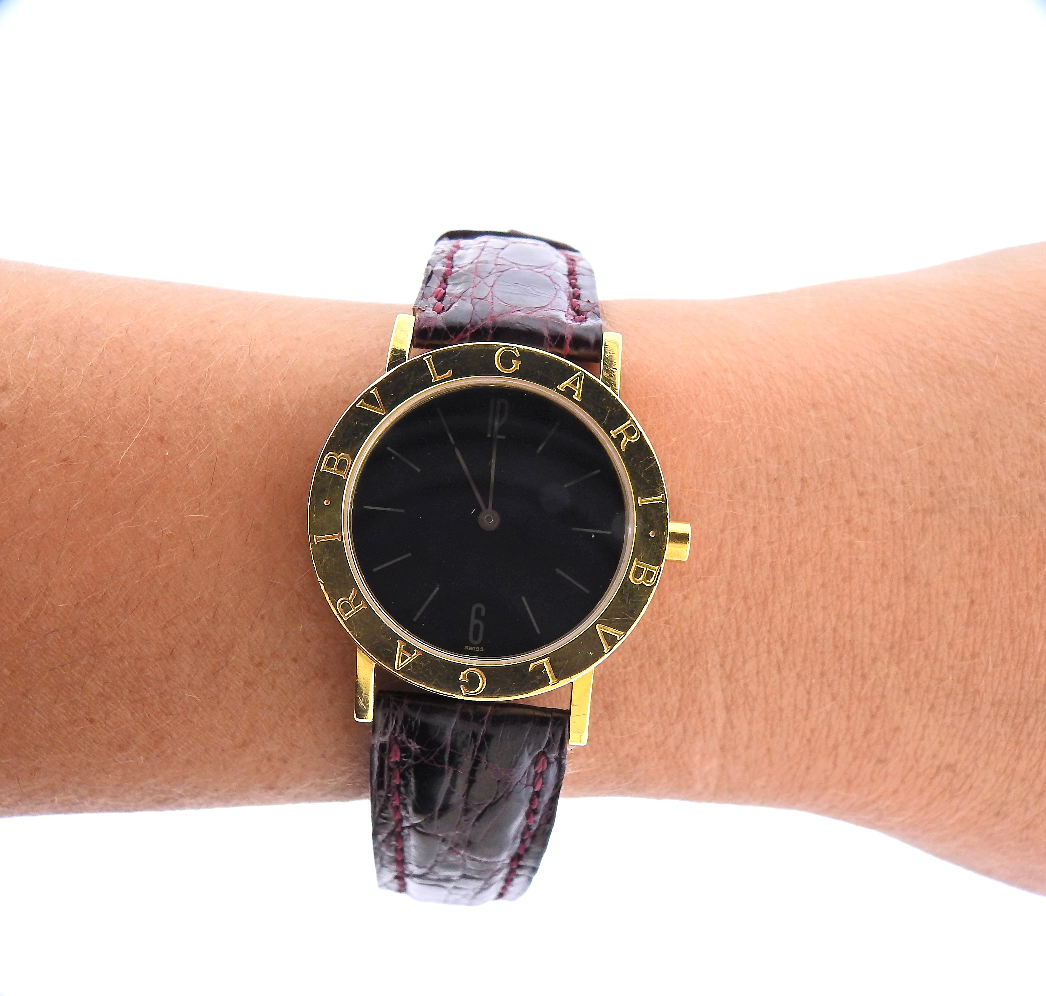 Montre en or BB 33 GL Bulgari 1