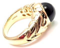 Bulgari Green Tourmaline Yellow Gold Ring