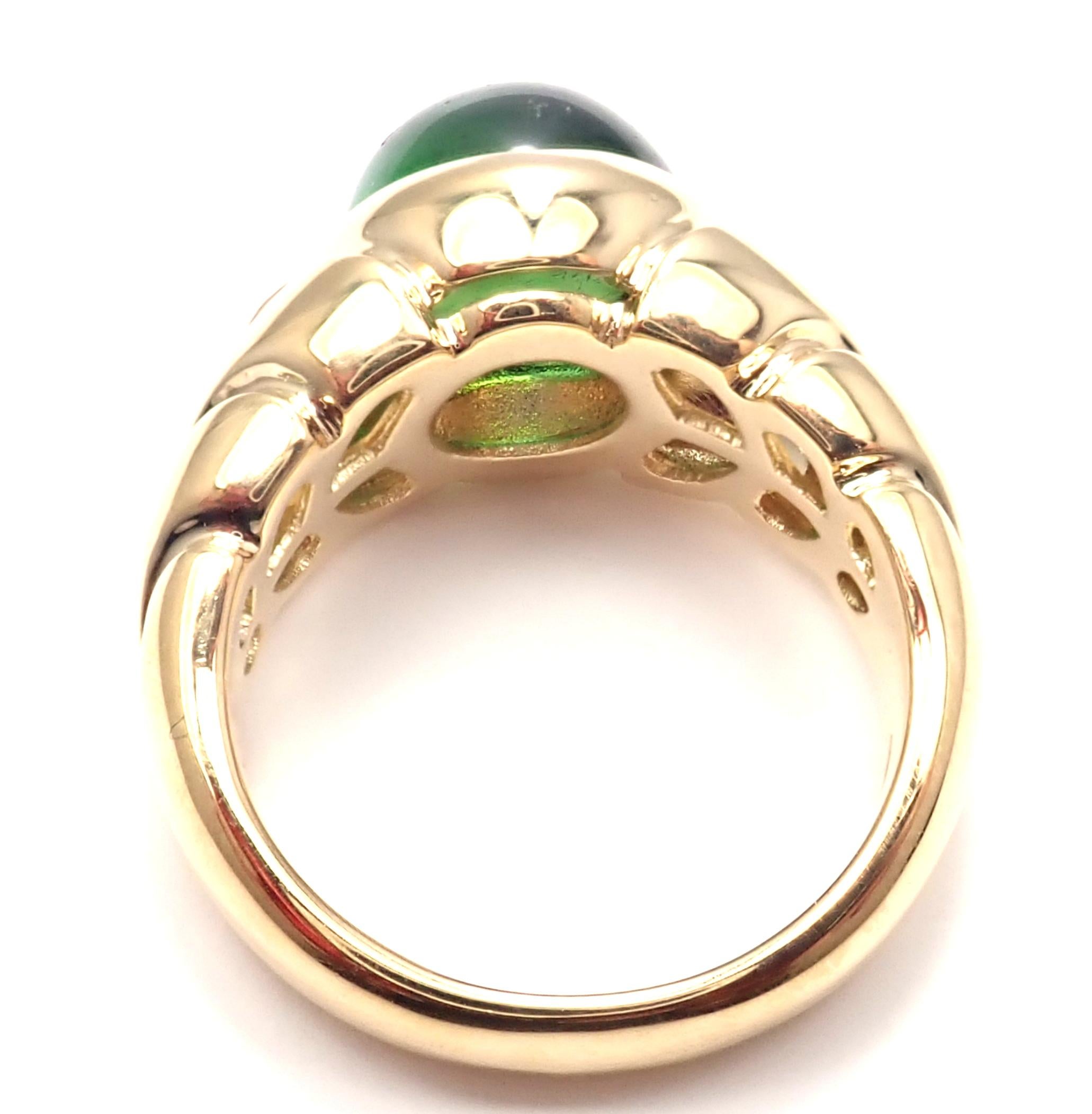 bvlgari green ring