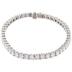 Bulgari Griffe Tennis Bracelet Platinum  Carat with Box For Sale at  1stDibs | bvlgari tennis bracelet, bulgari tennis bracelet, griffe bracelet