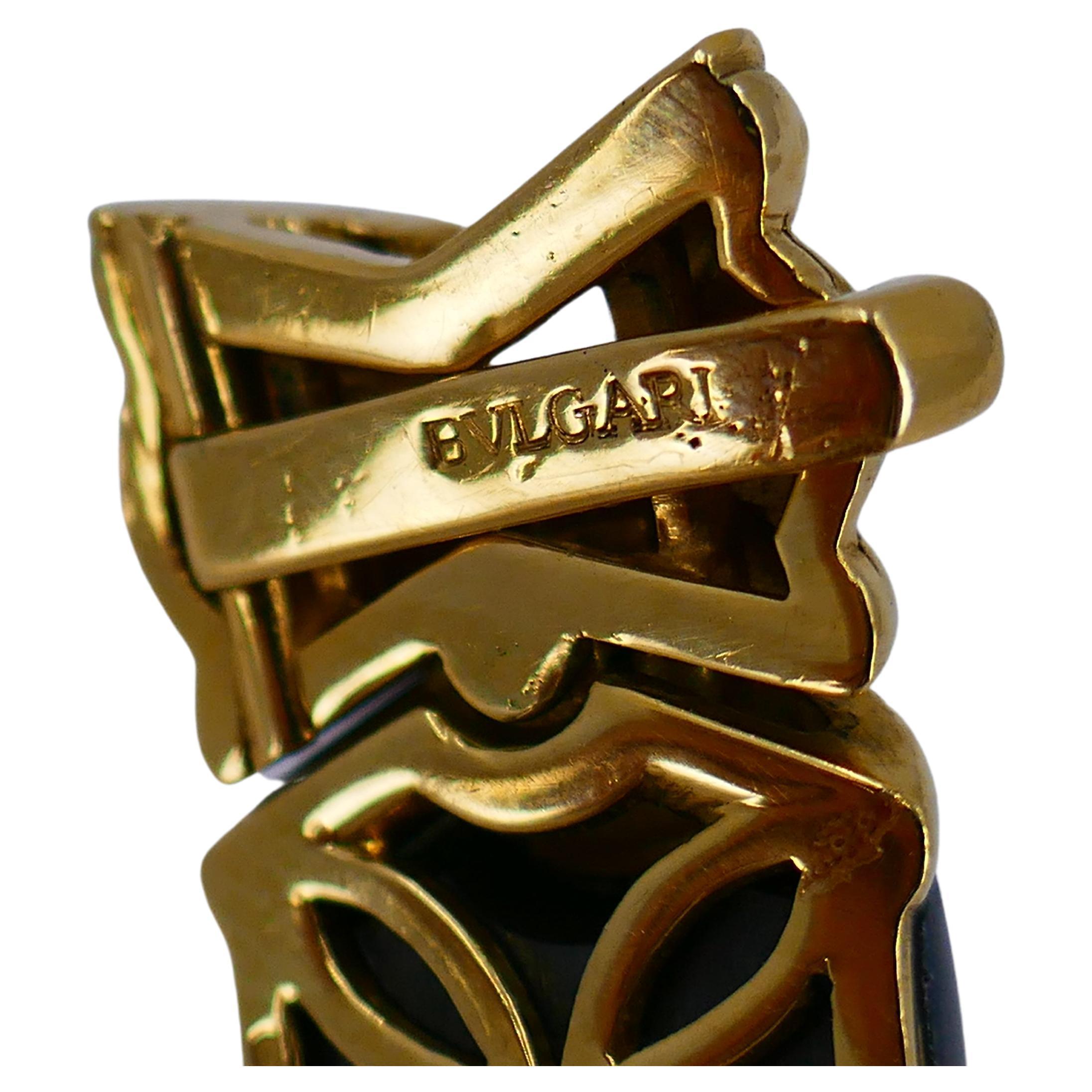 Bulgari Hematite Bracelet 18k Gold 2