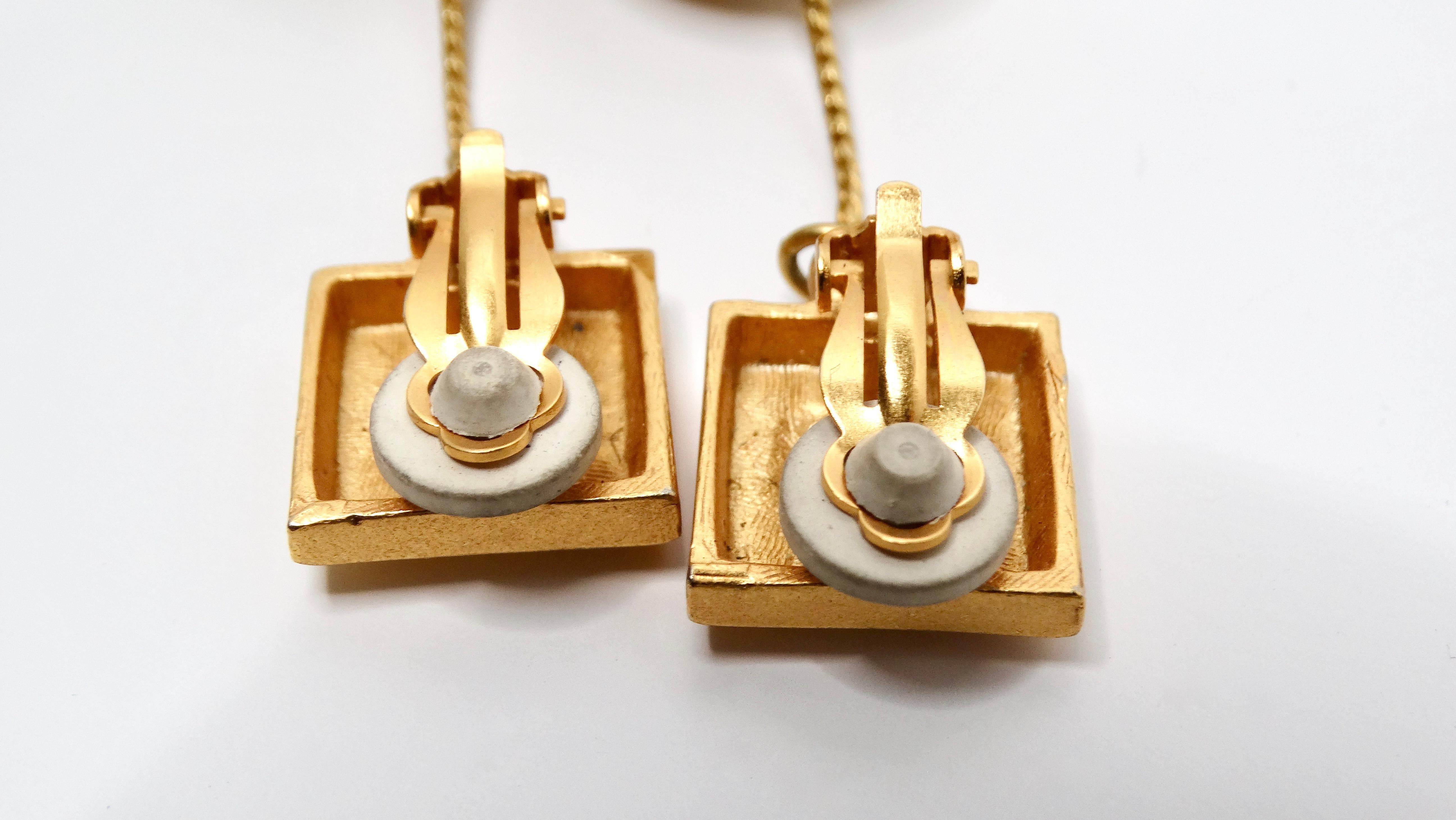 Donna Orecchini a clip a forma di palla placcati in oro 18k di ispirazione Bulgari in vendita