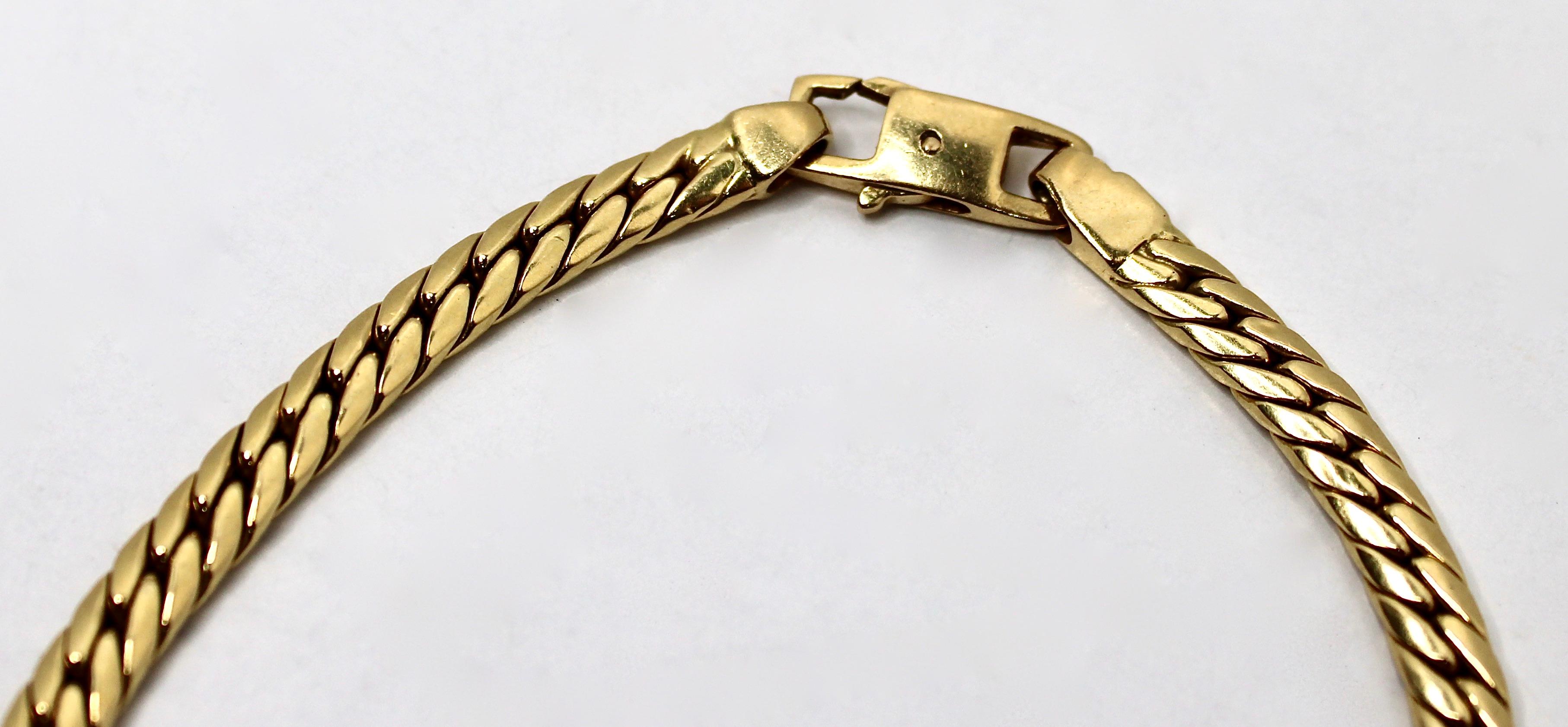 Bulgari Inspired Monete 18k Yellow Gold Roman Coin Pendant Necklace circa 1970s im Angebot 1