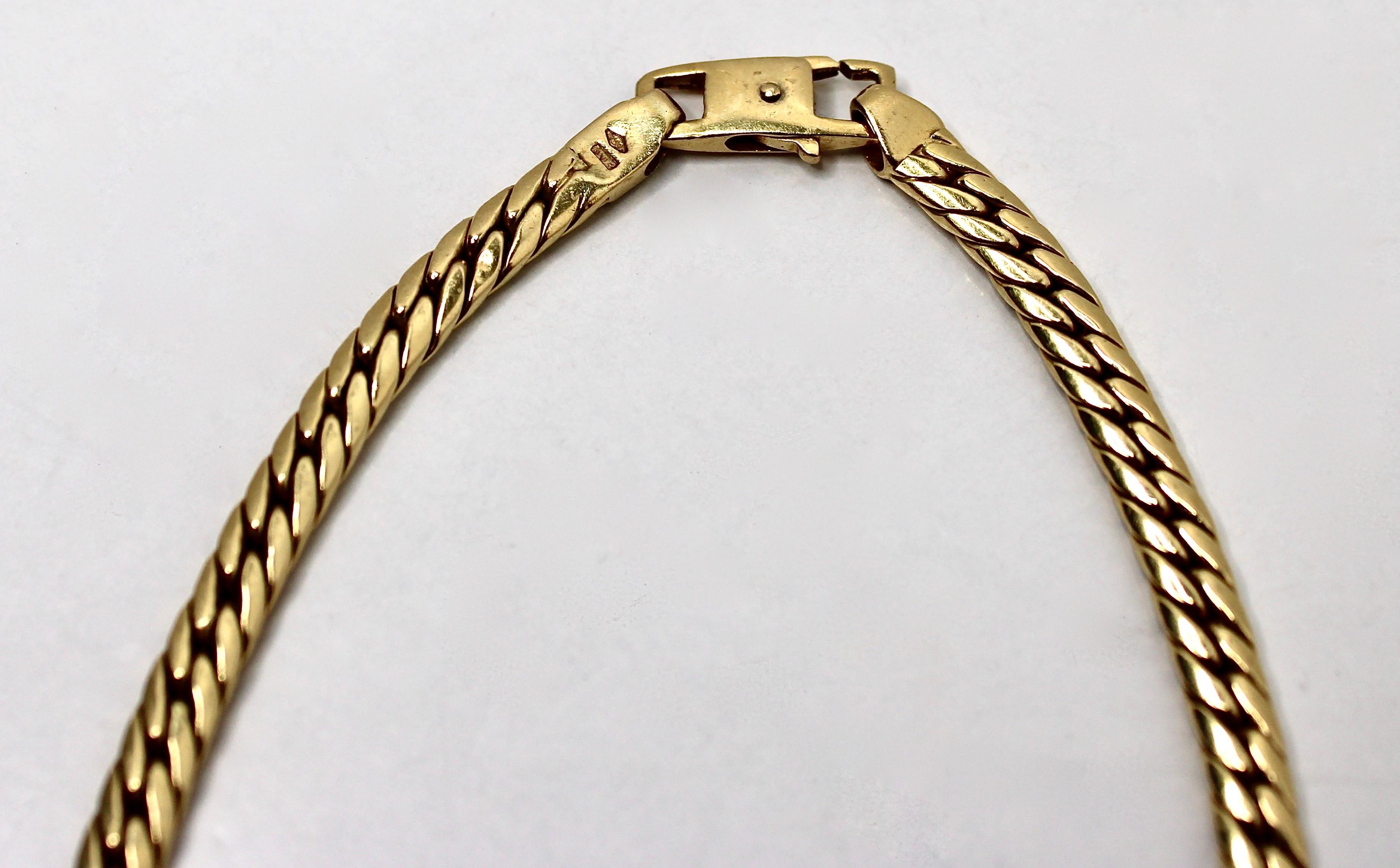 Bulgari Inspired Monete 18k Yellow Gold Roman Coin Pendant Necklace circa 1970s im Angebot 5