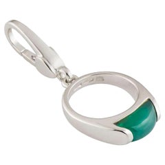 Bulgari Jade Charm Pendant