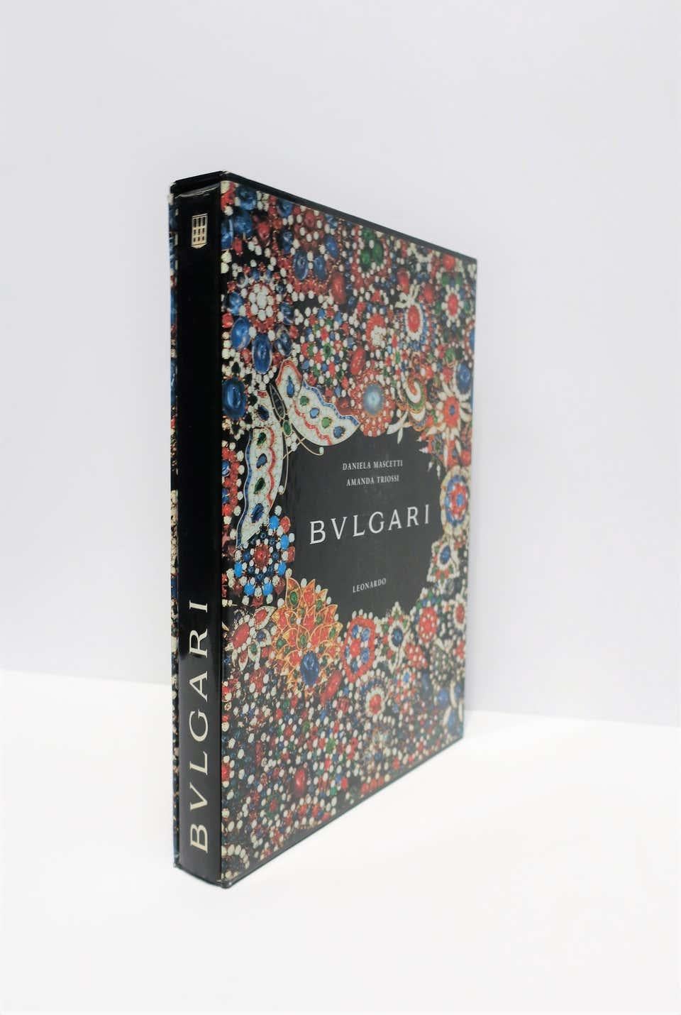 Neoclassical Bulgari Jewelry Coffee Table Book, Italy