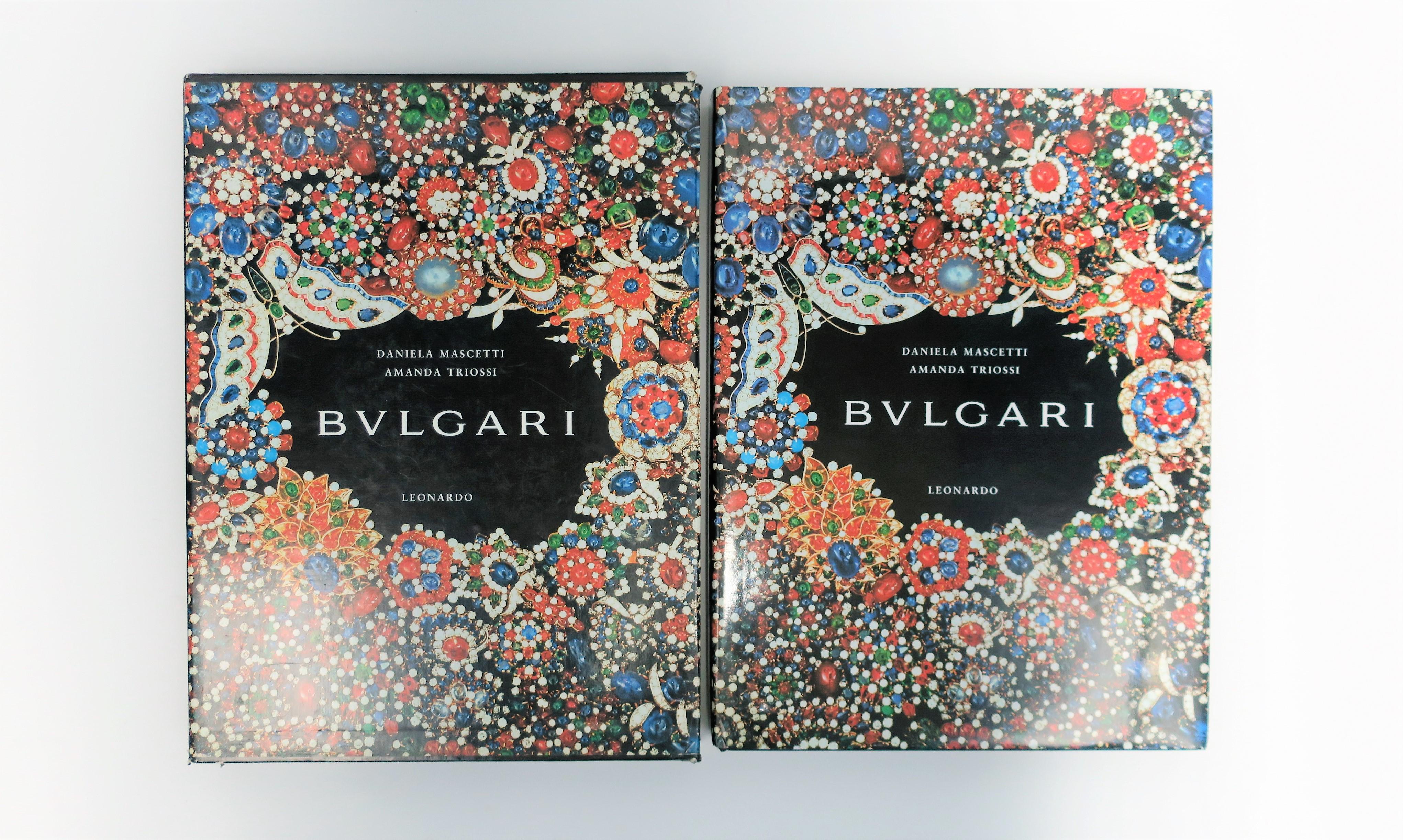 Late 20th Century '90s Bulgari Jewelry Coffee Table or Library Book