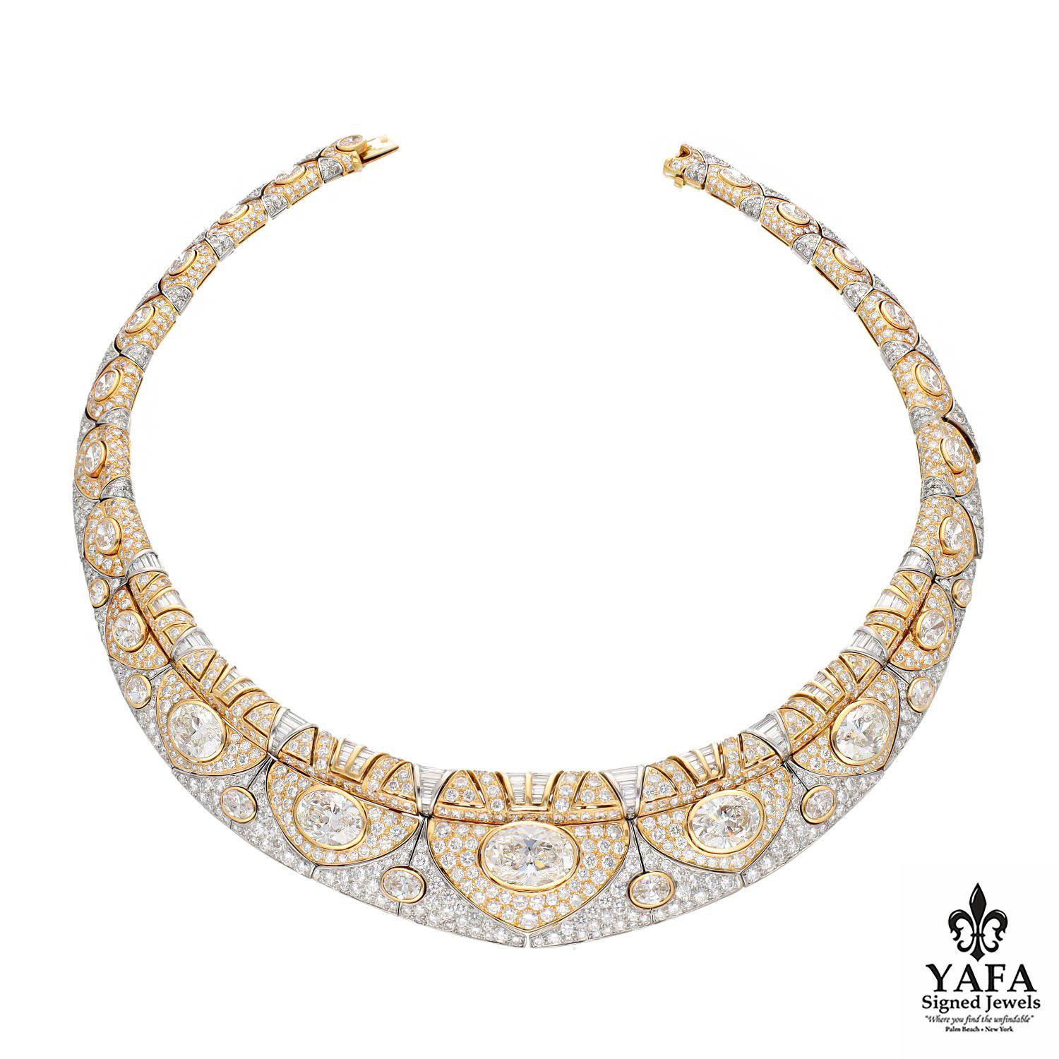 BULGARI La Collana Nobile Halskette (Ovalschliff)