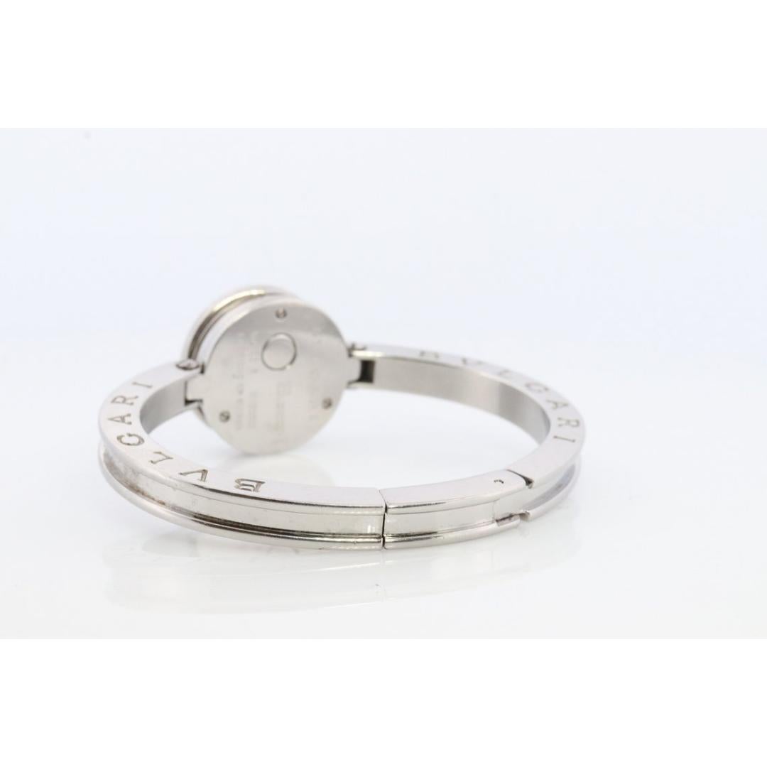Bulgari Ladies Watch. Vintage Bulgari BVLGARI B Zero 1 BZ 22 S Bangle Wristwatch For Sale 2