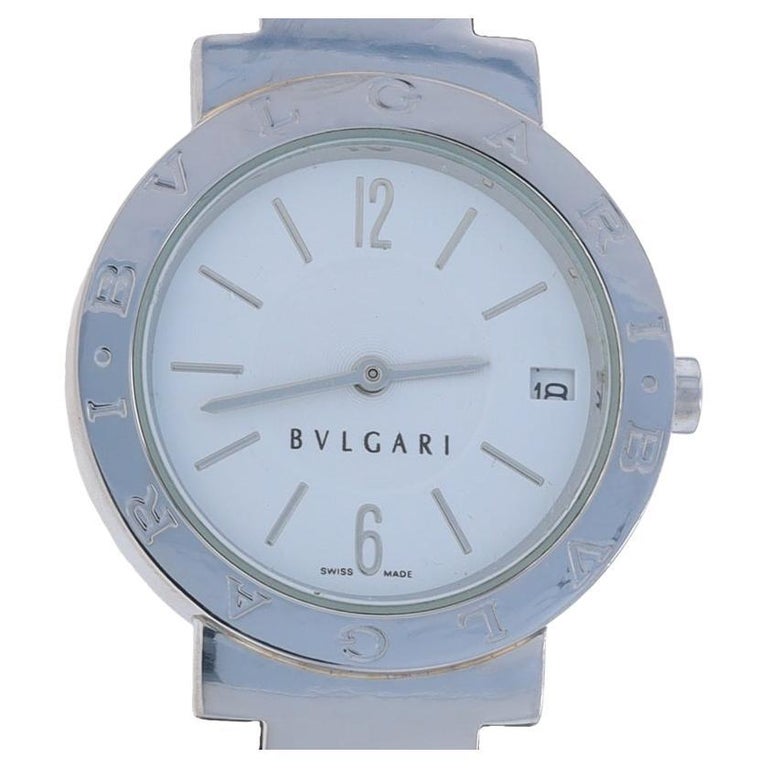 Bulgari Ladies Wristwatch L9030 Stainless Steel Quartz Year