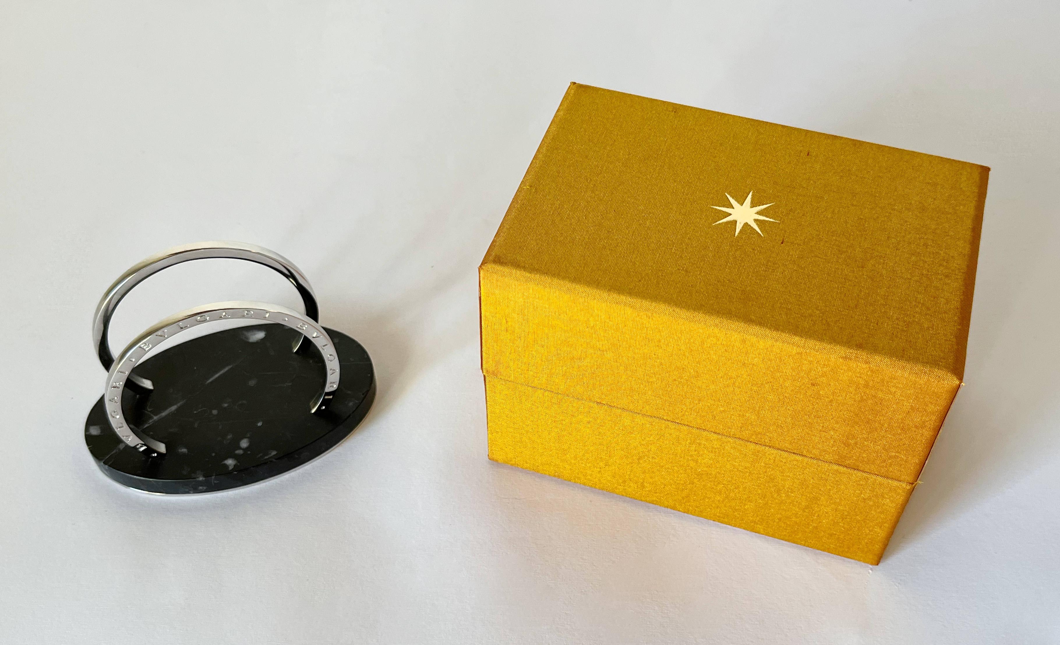 Italian Bulgari Letter Holder For Sale