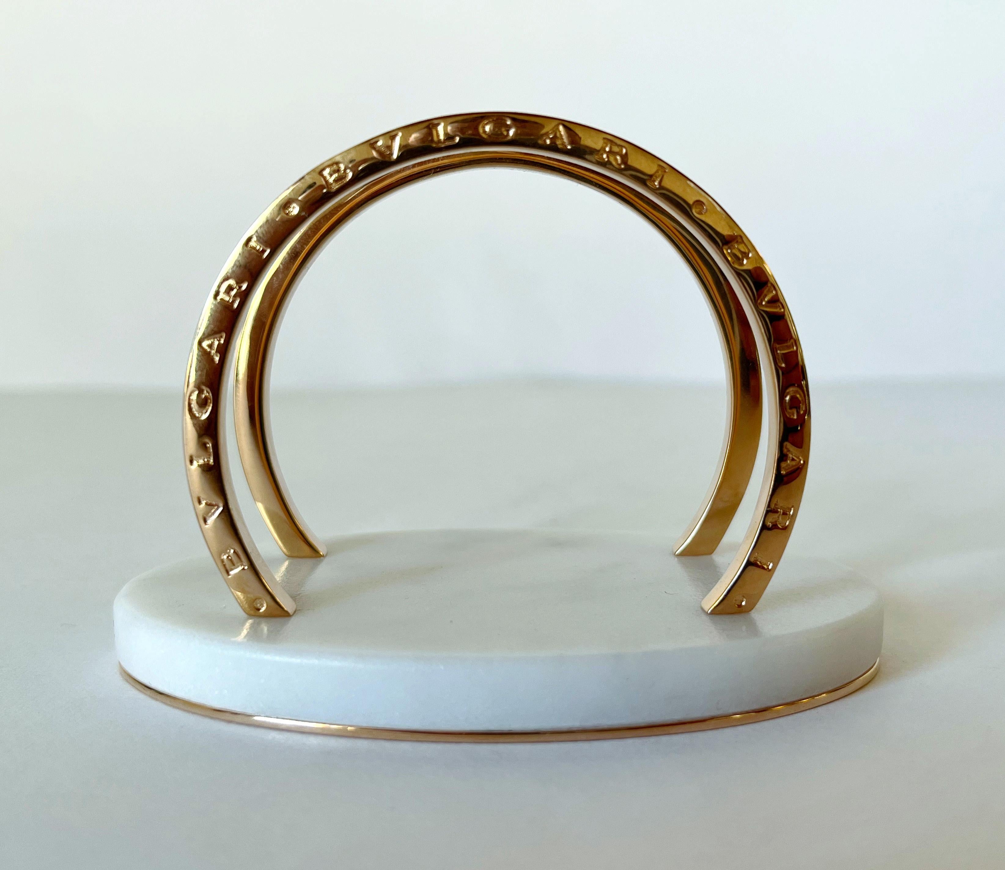 Metal Bulgari Letter Holder For Sale