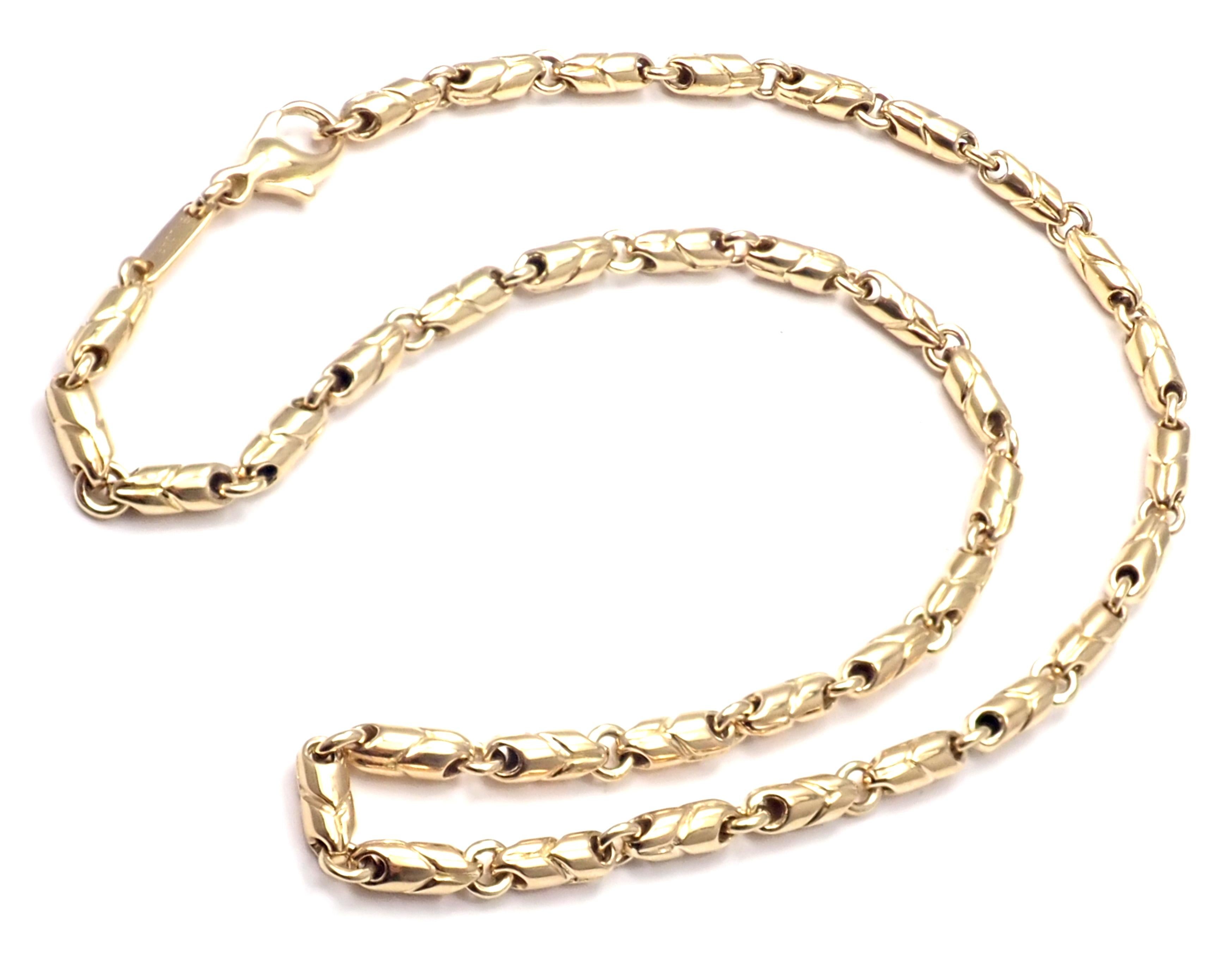18k Yellow Gold Link Chain Necklace by Bulgari.
Details:
Length: 16