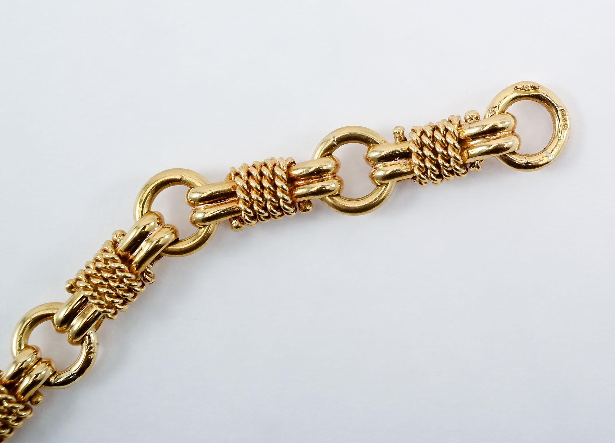 Femenino o masculino Collar Bulgari Cadena Larga Oro en venta