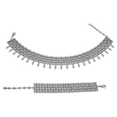 Bulgari 'Lucea' Diamond Necklace & Bracelet Set