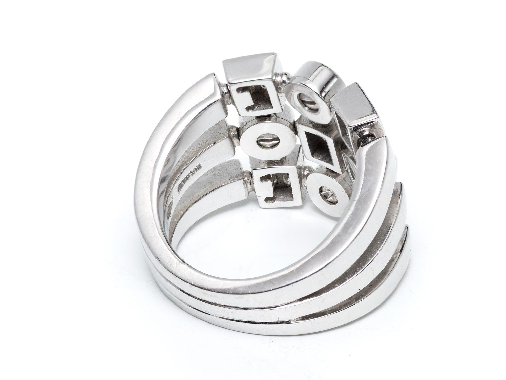 Bulgari Lucea Diamond Ring In Good Condition In San Antonio, TX