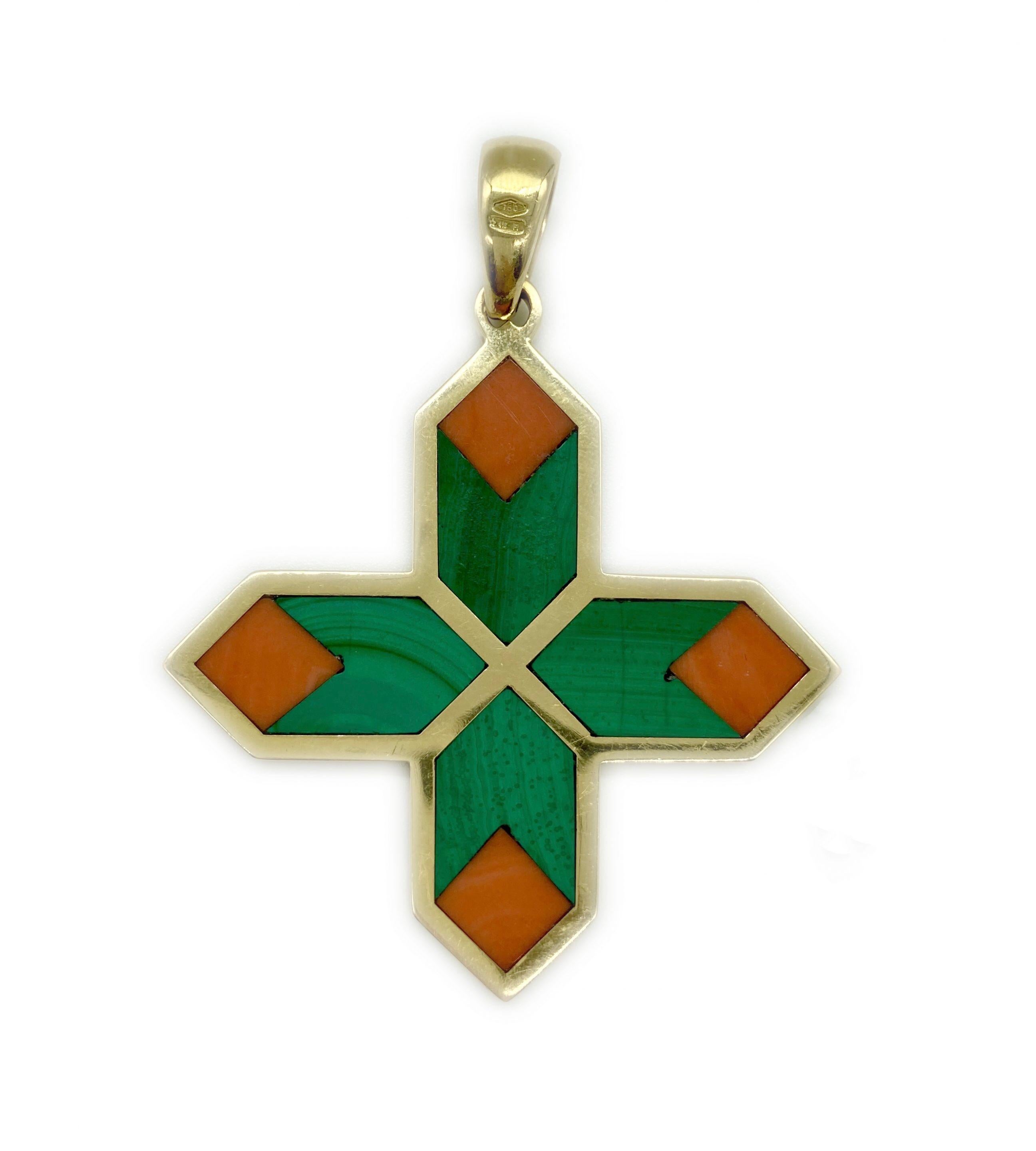 bulgari cross necklace
