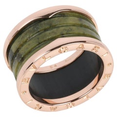 Used Bulgari Marble 18ct Rose Gold B.Zero1 Ring
