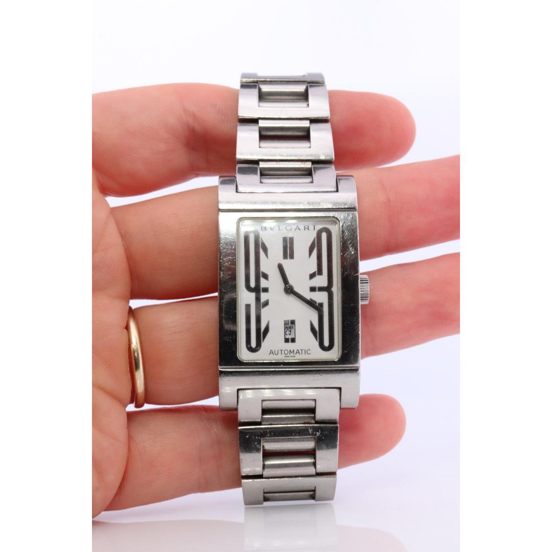 Men's Bulgari Mens Watch. Vintage Bulgari BVLGARI Rettangolo RT45S Automatic