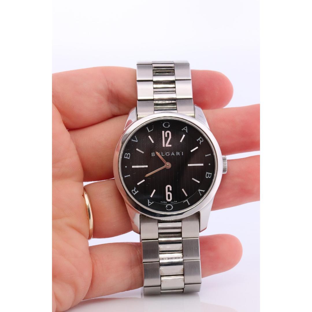 Bulgari Mens Watch. Vintage Bulgari BVLGARI Solotempo ST37S Automatic For Sale 1