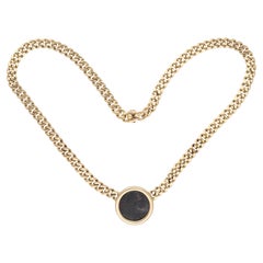 Bulgari Monete 18 Kt. Yellow Gold Antique Coin Necklace