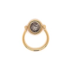 Bulgari Monete Ancient Coin Gold Ring