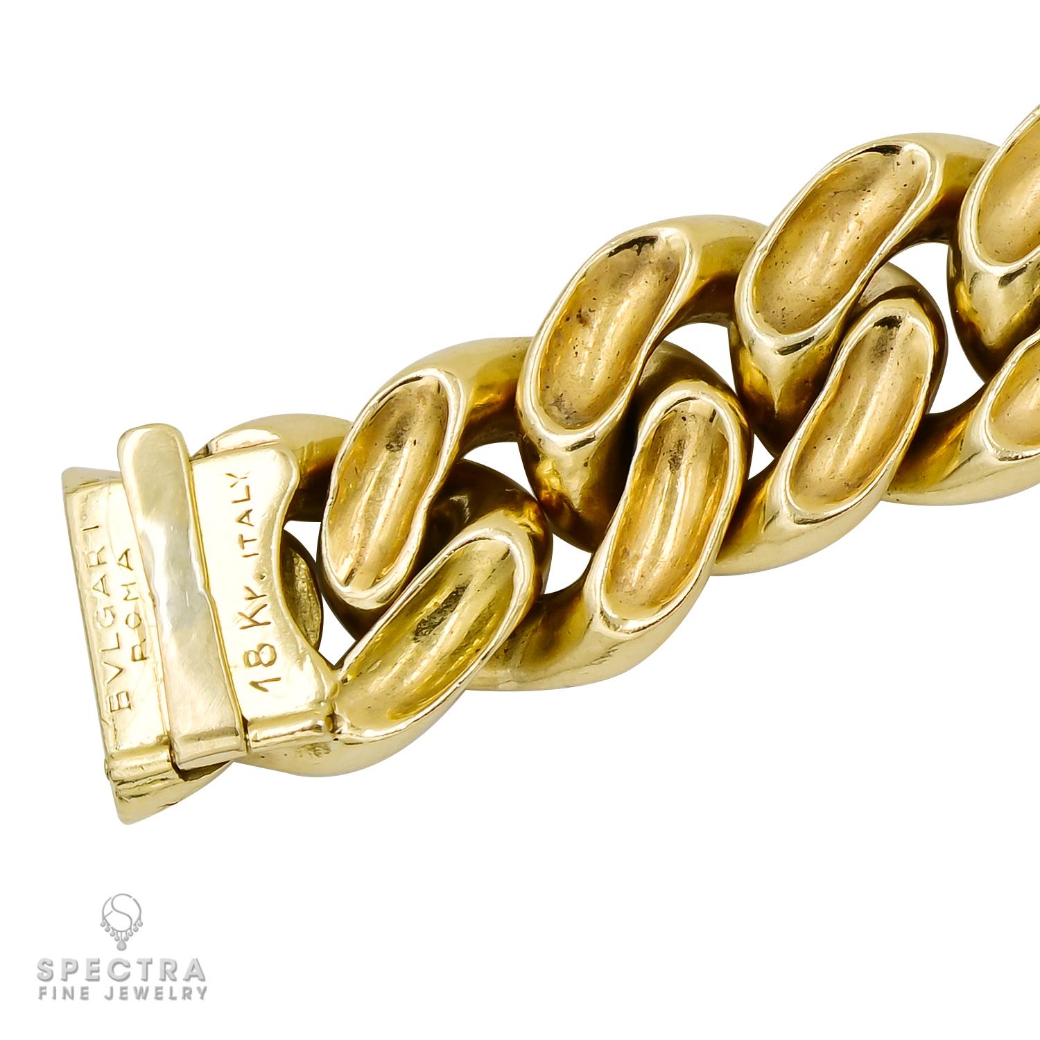 Bulgari Monete Kettenarmband im Zustand „Hervorragend“ im Angebot in New York, NY