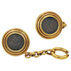 Gemelos BULGARI Monete Coin Oro