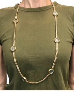 Bulgari Monet Collana a catena in oro Antiche monete romane