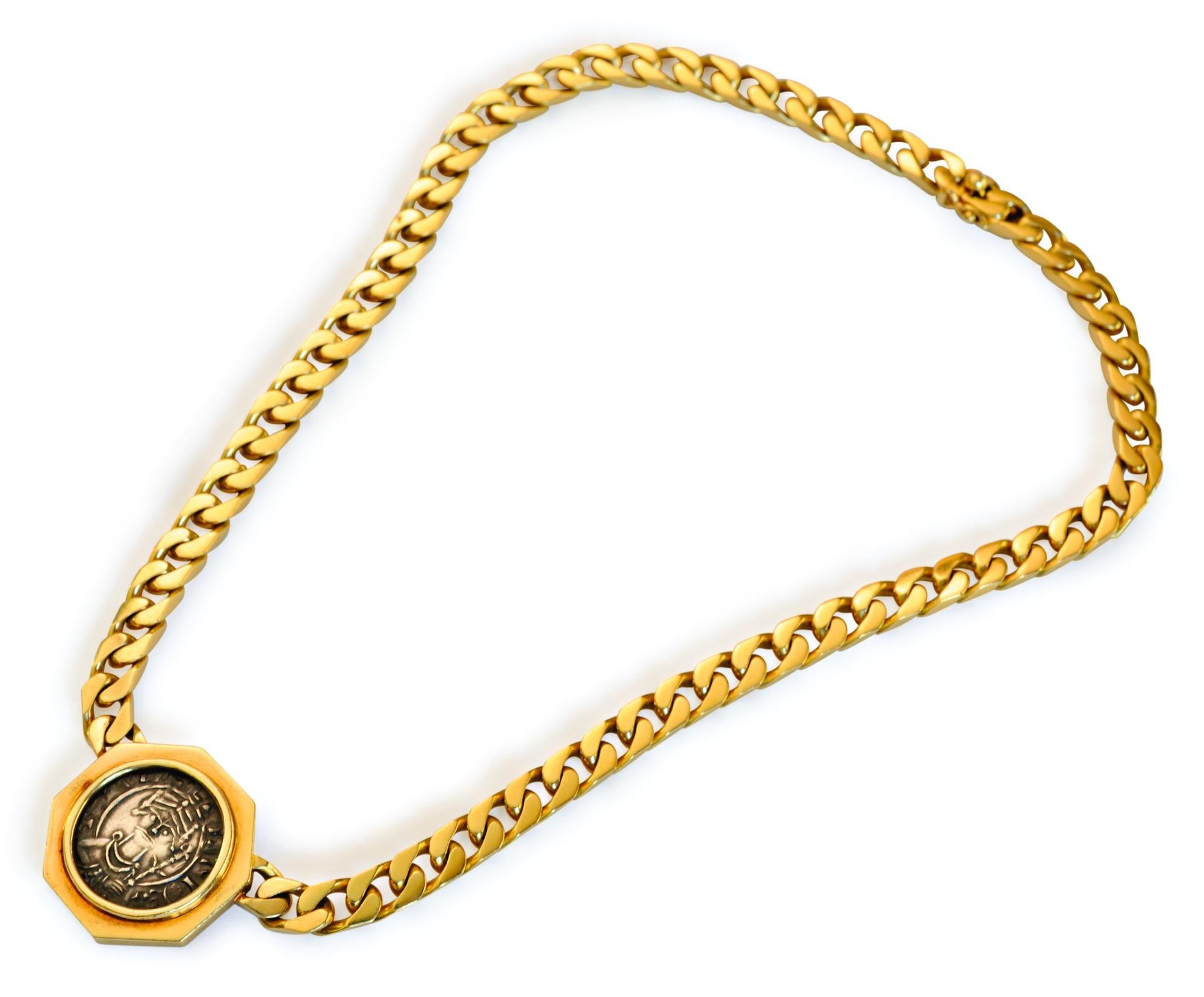medieval coin necklace