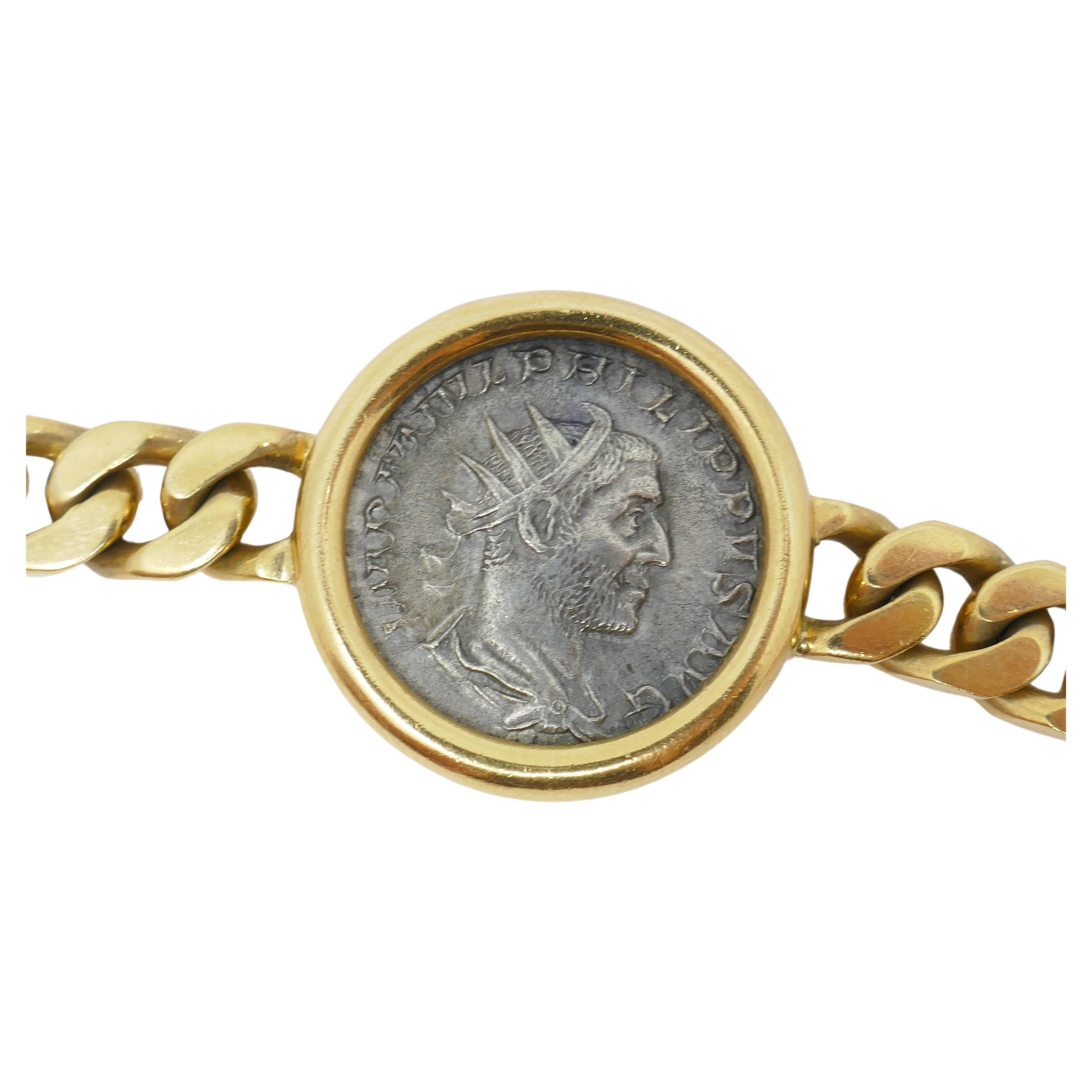 Bulgari Monete Necklace Eight Coin For Sale 4