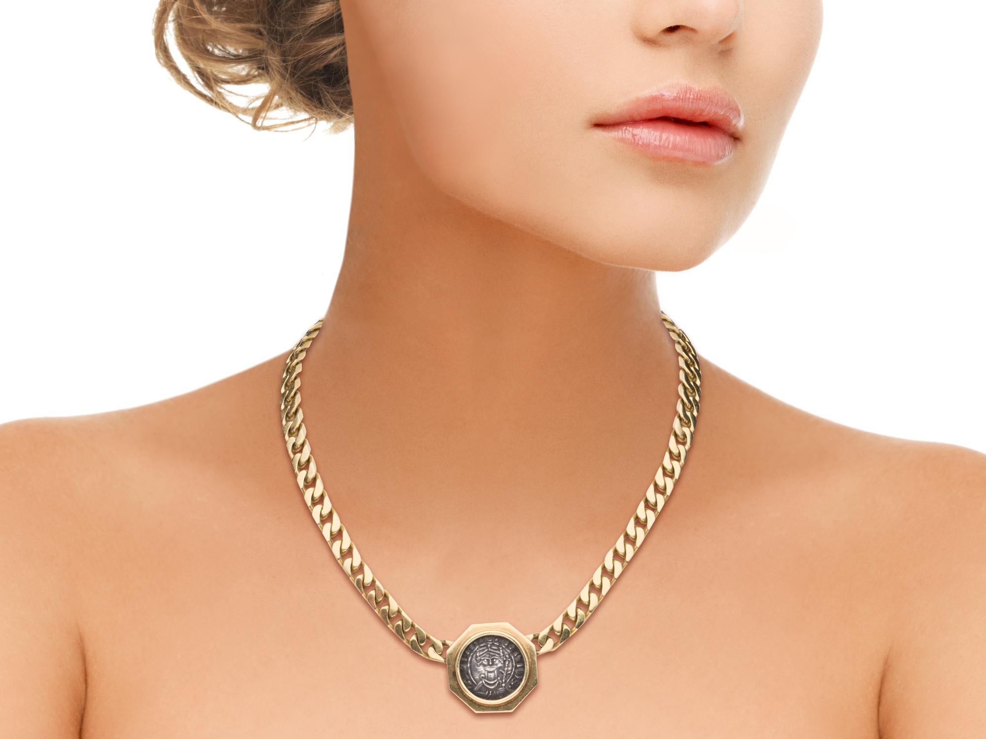 Bulgari | 'Monete' Ancient Coin Necklace | 寶格麗 | 'Monete' 項鏈 | Important  Jewels | 2024 | Sotheby's