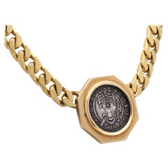 Bulgari Monete Necklace with English Coin