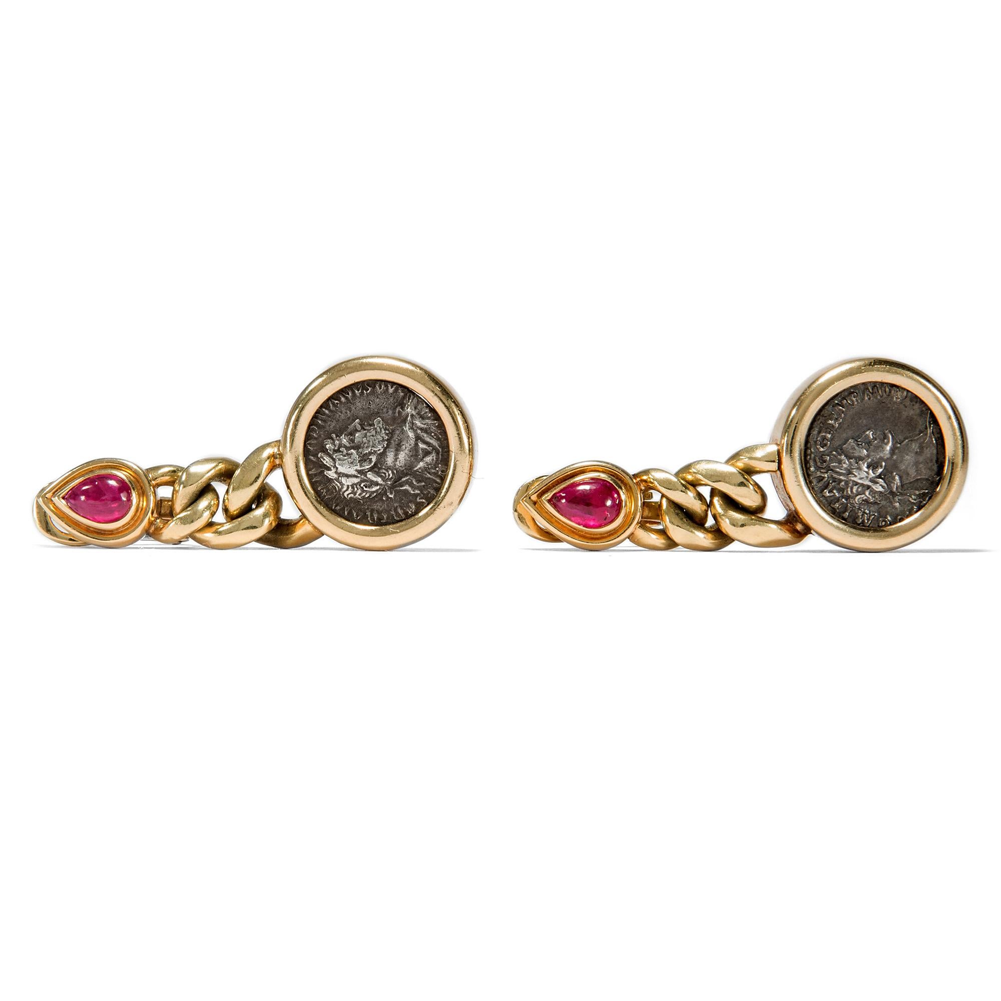 bulgari monete earrings